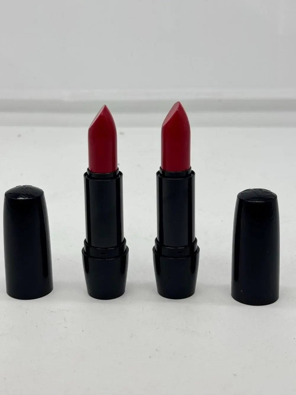 Lot of 2 - Lancome Color Design Red Stiletto cream lipsticks